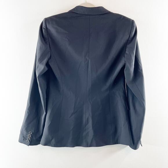 BOSS Hugo Boss Peak Lapel Single Breasted Blazer & Trouser Pant Sets Black 2 - Picture 9 of 14